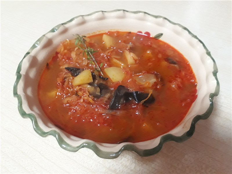 vianočná kapustnica recept