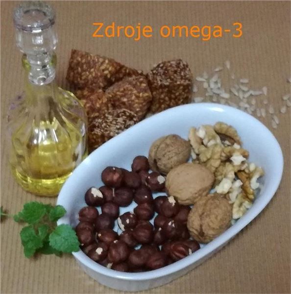 Omega-3 zdroje