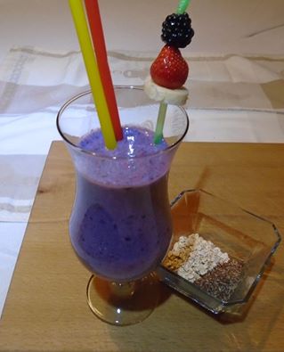 Smoothie s ovsennymi vlockami