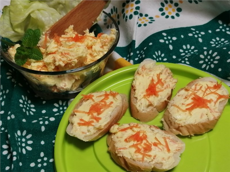 mrkvova pomazanka recept