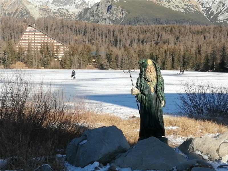 Štrbské pleso Poseidon Boh počasia