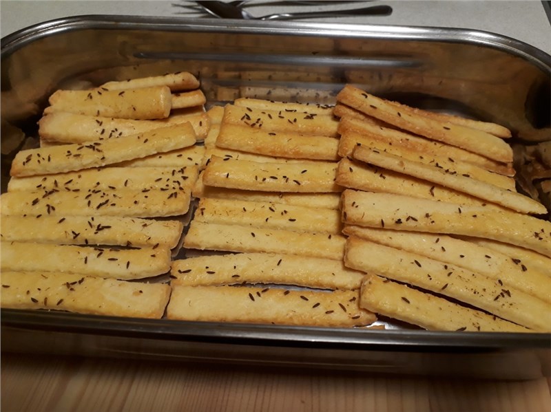 pečené slané tyčinky na párty
