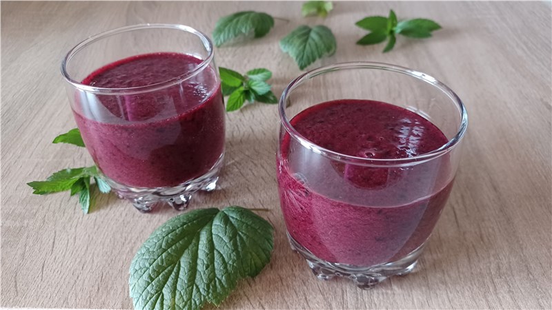 ríbezľové smoothie