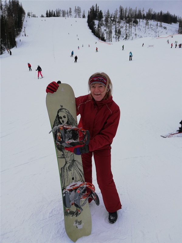 snowboard zimné lyžovanie