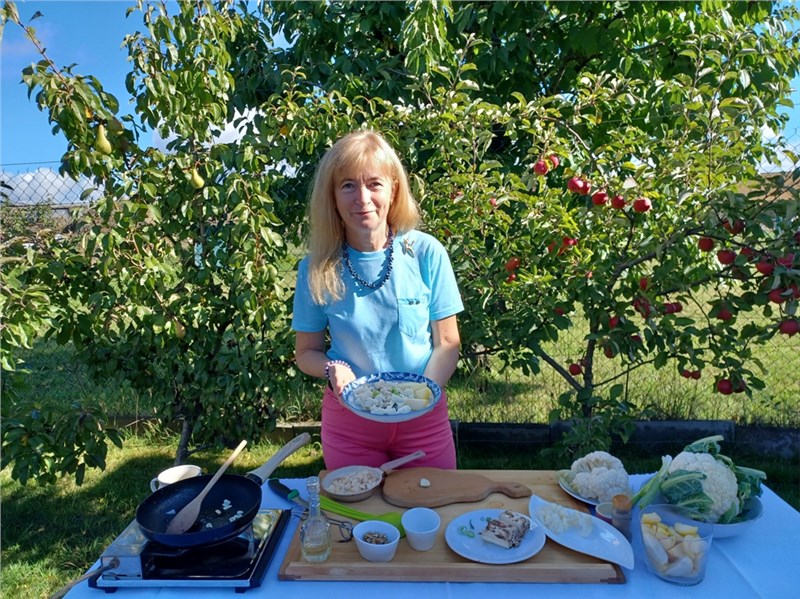 pikantné tofu s karfiolom recept